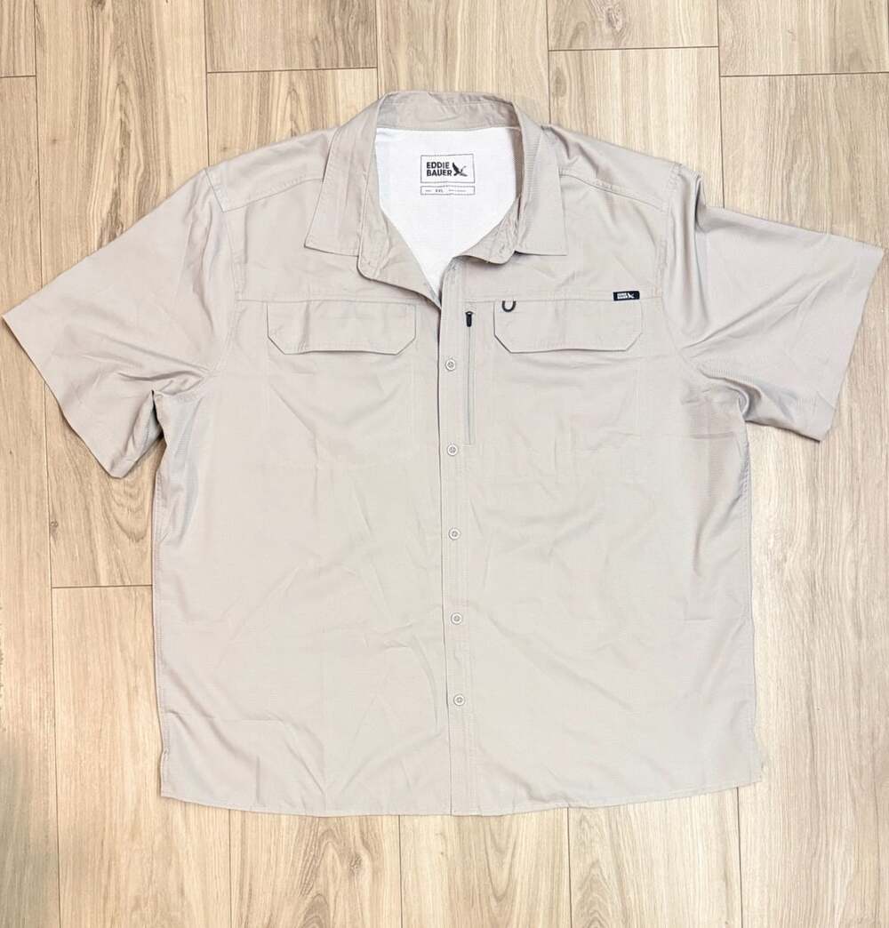 Eddie Bauer Men's Tech Fishing Shirt XXL